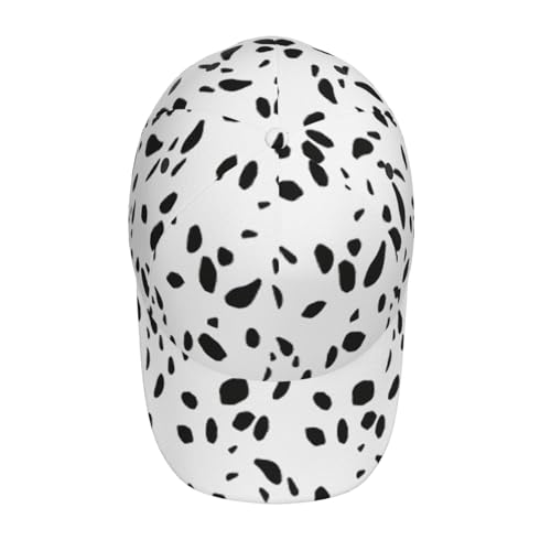Gorra béisbol con estampado dálmata algodón ajustable miniatura 3