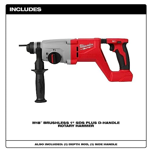 Milwaukee M18 Brushless SDS Plus D-Handle