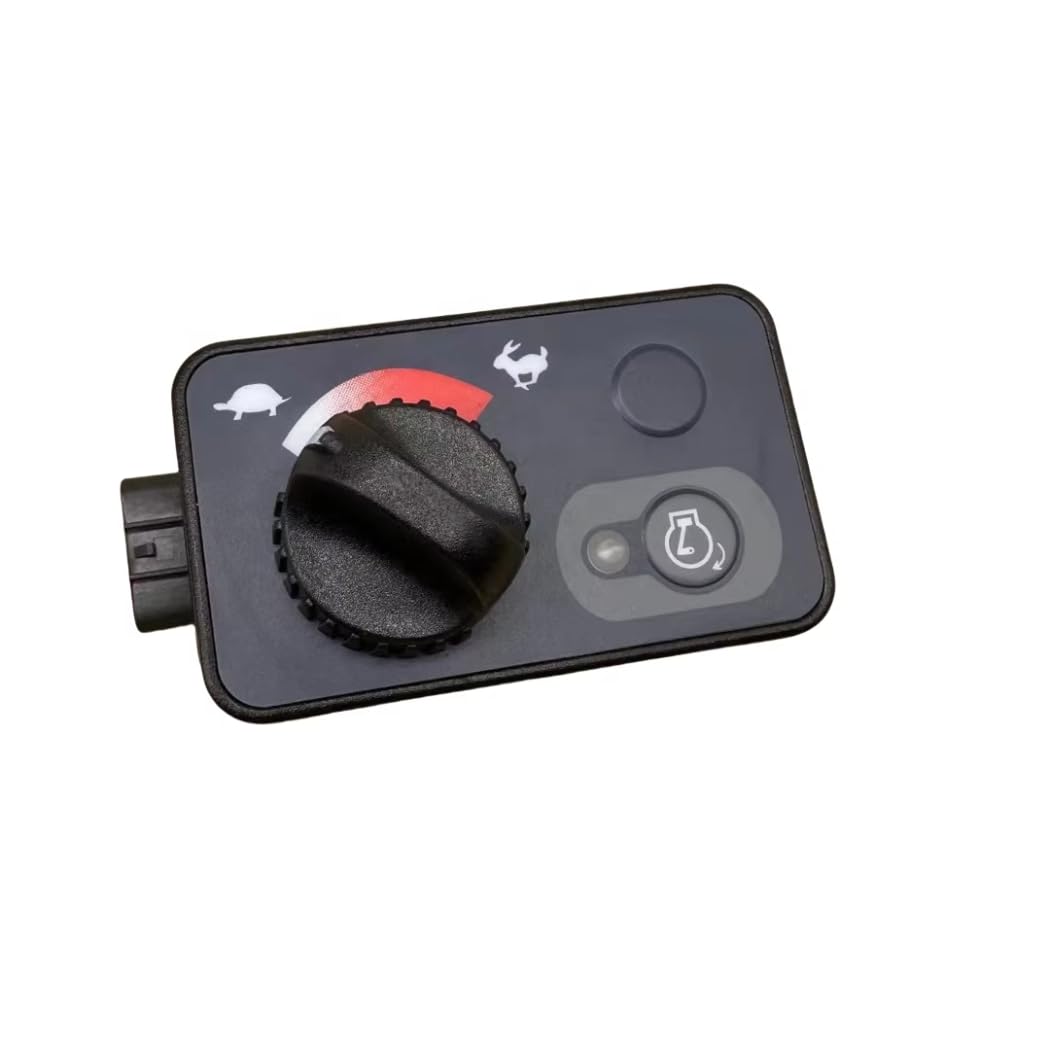 RD138-53513 Throttle Knob Controller Compatible with Kubota Excavator KX185 KX161 Component Throttle Switch Machinery Parts (RD138-53513)