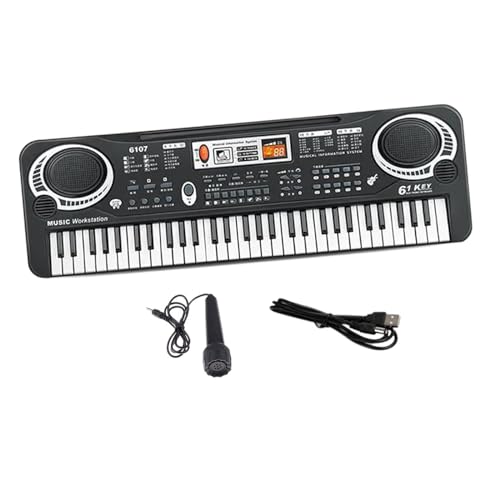 Meadawgs® Piano Keyboard for Kids Portable Practical Music Instrument Holiday Children Black Colors Packing|Toys & Hobbies | Educational | Music &...