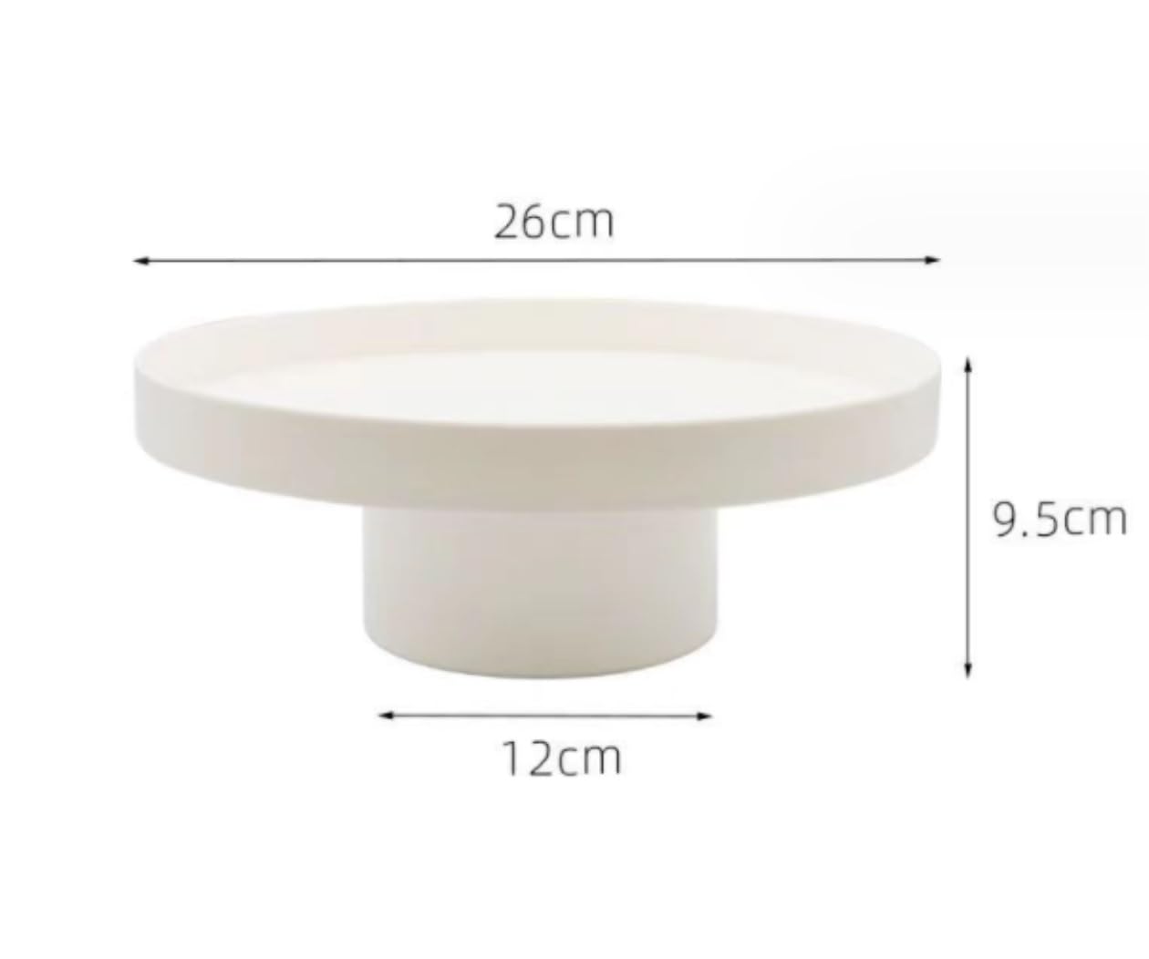 Koszyk Owoce Plastikowa miska na owoce blat kuchenny Duża dekoracyjna lub cokole do dekoracji stołu Dekoracja Stołu Kuchni(B,26*9.5cm)