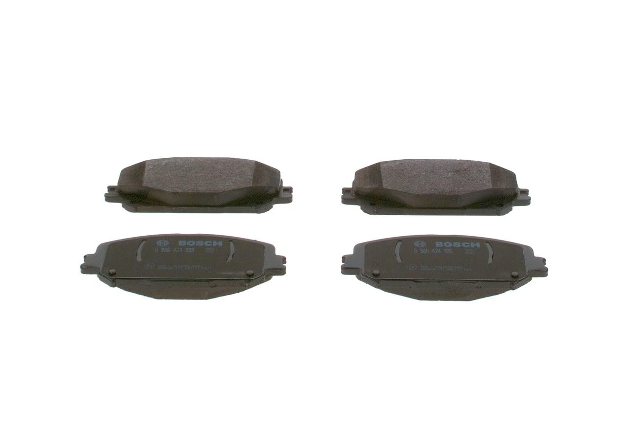 Bosch BP2557 Plaquettes de frein - certification ECE-R90-1 jeu de 4 plaquettes