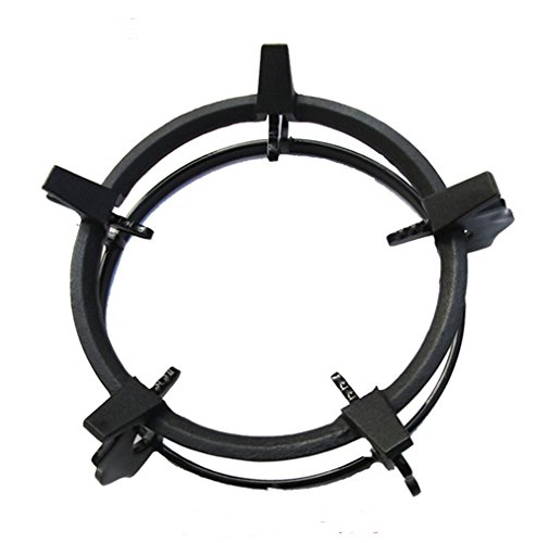 Wok Ring/Non Slip Black Cast Iron Stove Trivets For Kitchen Wok Support Ring Cooktop Range Pan Holder Stand Stove Rack Milk Pot Holder For Gas Hob - Gas Stove Accessories #TOP2