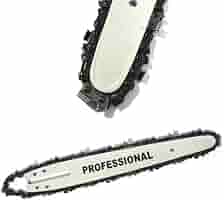 Lama Barra Carving Per Motosega 25cm - Catena 1/4 10 Pollici, Compatibile Con ALPINA, CASTOR - Foto 8