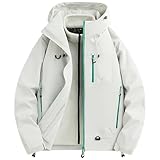 [Zummit Trek] マウンテンパーカー メンズ 3in1 ウィンドブレイカー ベンチャージャケット [撥水 防風 透湿性] マウンテンジャケット 登山 釣り キャンプ アウトドア 男女兼用