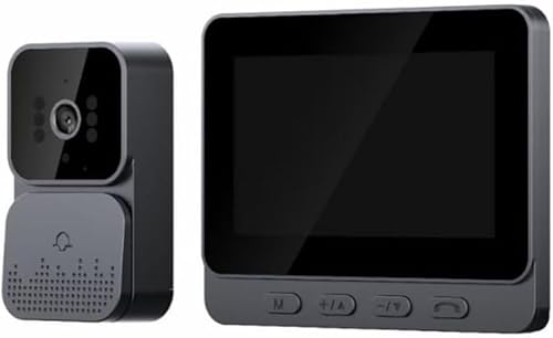 TKMARS Timbre de Video Inalámbrico con Cámara,Timbres con Vídeo,1...