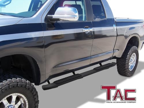 Estribos laterales 4.25 pulg para Toyota Tundra 2007-2021 miniatura 2