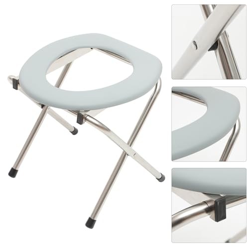 Siège commode pratique et léger pour personnes âgées à mobilité réduite