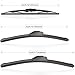 RAINTOK Windshield Wiper Blades Replacement for 2006 2007 2008 2009 2010 Hummer H3 Original Factory Quality Front Rear Wipers Blade Set for My Car - 17