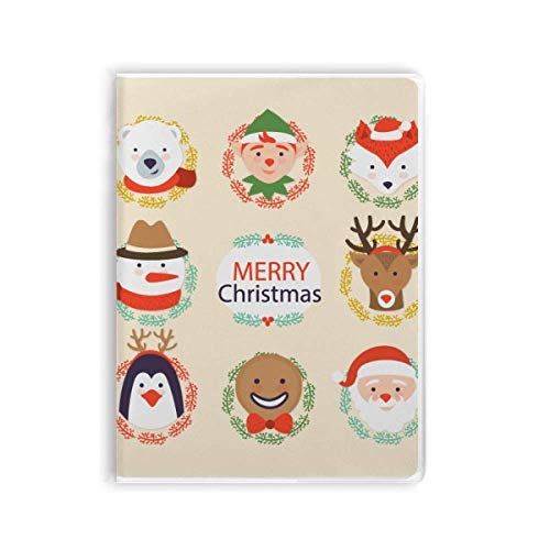 Carnet de notes souple bonhomme de neige : cahier d'écriture ligné