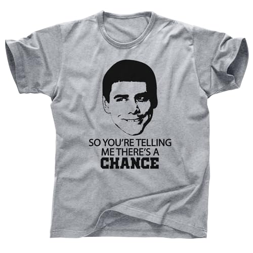 So You're Telling Me There is a Chance Lloyd Christmas Harry Dunne Funny Comedy Funny Samsonite Mary Swanson soft cotton unisex crew neck tee t shirt