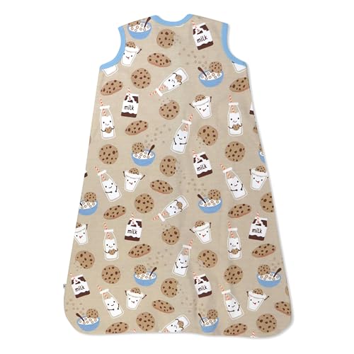 Image of HonestBaby Wearable Blankets Sleeping Bags Swaddle Transition 100% Organic Cotton for Infant Baby Boys, Girls, Unisex
