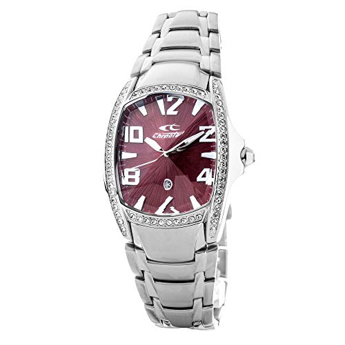 Chronotech - CT.7988LS/64M - Montre Femme - Quartz - Analogique - Bracelet Acier Inoxydable Argent