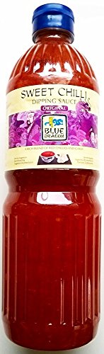 Blue Dragon sauce sweet chilli douce en format familial de 3 x 1 litre
