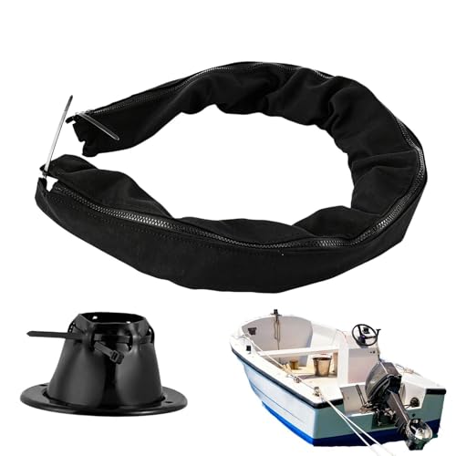 Manchon de câble de moteur à la traîne et gaine de protection de fil de bateau pour kayak
