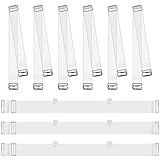 3 Sets Clear Bra Straps, Invisible Clear Back Straps, Non-Slip Adjustable Bra Strap, Clear Straps for Strapless Bra, Clear Strap Bras for Women, Clear Straps for Strapless Bra Dance Bra(9Pcs)