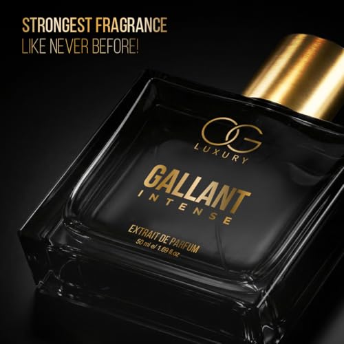 Image of India's First & Strongest Perfume Combo | Smokey & Gallant Intense Extrait De Parfum | Luxury Fragrances | Long lasting, Premium Perfume for Man | For All Occasions | Gift for Men, 50 ml Each, Pack of 2