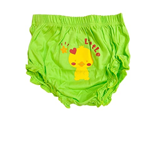 Image of heartbury Cute and Colorful Baby Girls Frill Panties 100% Organic Cotton Underwear /Rompers /Briefs /Panty /Bloomers