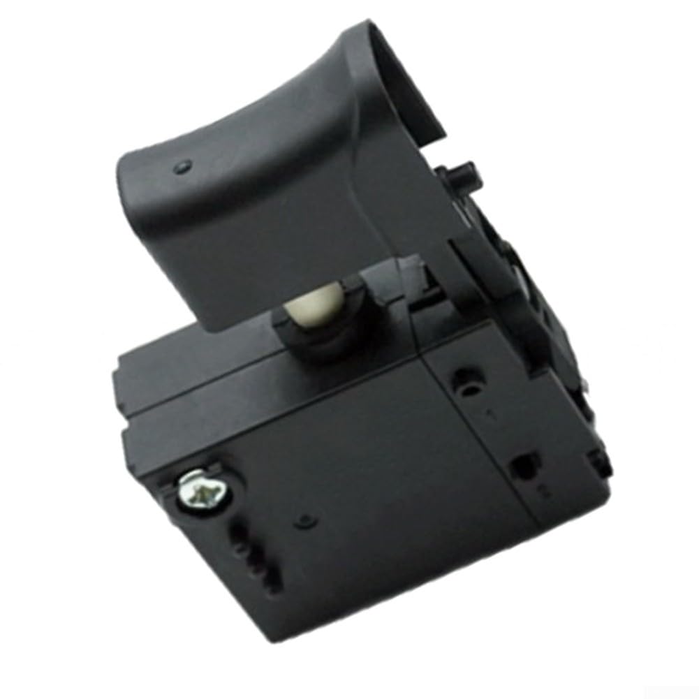 Interruptor de repuesto 650523-4 para herramientas eléctricas TW0200, pieza de montaje de botón de encendido y apagado, componente de carcasa de plástico para mantenimiento de reparación, color negro