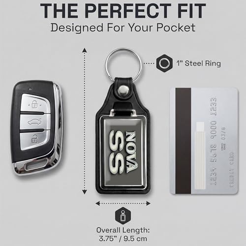 Image of Brotherhood Car Key Chain for Nova - Classic Models Keychain for Men and Women Gift Key Ring