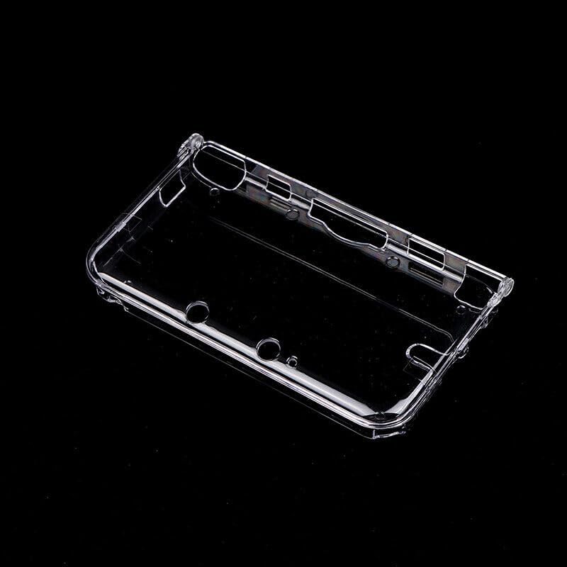 Clear Snap On Hard Plastic Protective Shell Armour Case Cover, compatible with Nintendo 3DS XL (older version)