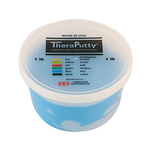 CanDo TheraPutty Standard Hand Exercise Putty For Rehabilitation, Exercises, Hand Therapy, Occupational Therapy, Hand Strengthening, Improve Motor Skills, Stress Relief