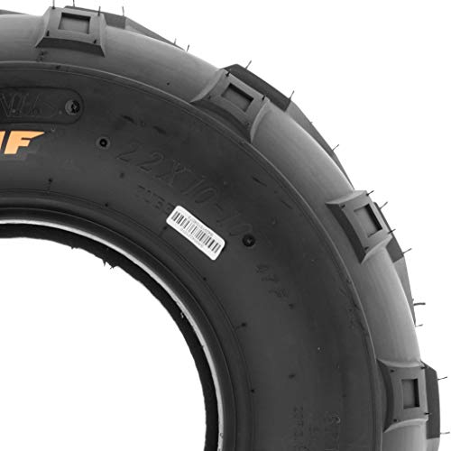 Sunf A004 Atv Utv Off-Road Tire 20X10-10, 6 Pr, Track & Trail, Tubeless #TOP2