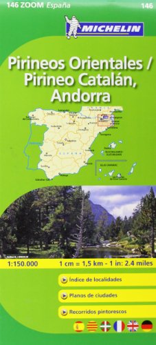 Mapa Zoom Pirineos Orientales / Pirineo Catalán, Andorra: No. 146