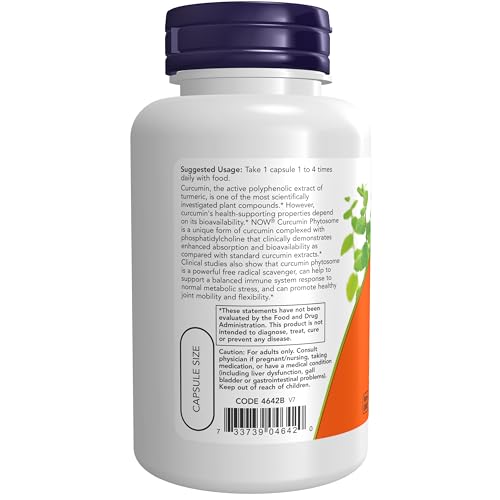 NOW Curcumin Phytosome Supplement