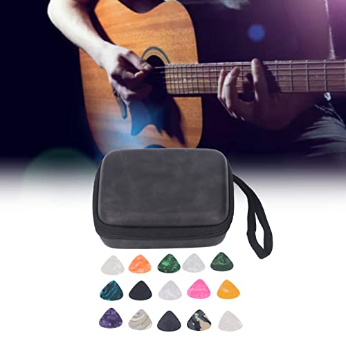 Étui de support de médiator de guitare, pochette de médiator de guitare étanche en mousse intérieure souple portable… - Les Beatles, Paul McCartney, John Lennon, RIngo Starr, George Harrison Étui de support de médiator de guitare, pochette de médiator de guitare étanche en mousse intérieure souple portable… – Image 5