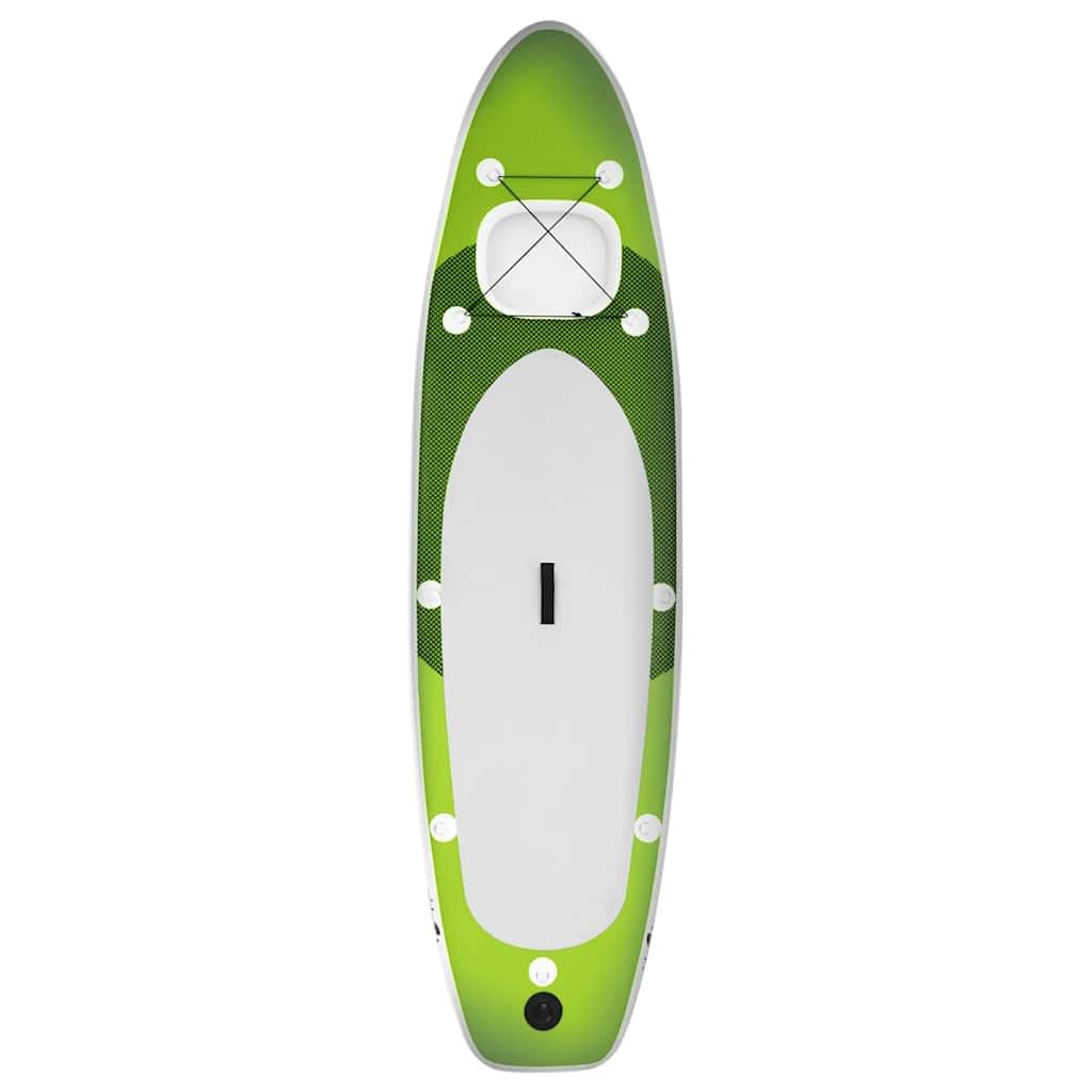 Generico Set Tavola SUP Gonfiabile Verde 330x76x10 cm