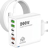 aricatore USB C 3 volte più veloce Il caricatore USB ricarica rapida riconosce in modo intelligente i dispositivi per caricare rapidamente i telefoni, tavoli, computer, console, orologi, ecc. Il caricabatterie Iphone Quick Charge è stato certificato prima di lasciare la fabbrica per offrire la migliore qualità.