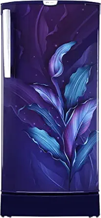 Godrej 190 L 5 Star Inverter Direct Cool Single Door Refrigerator Appliance (RD EDGEPRO 205E 53 TAI PC BL, Pacific Blue, Hygiene+ Inverter Technology, 2022 Model)