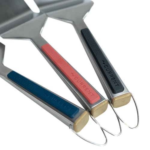 Set de herramientas para plancha Current, 3 piezas acero inox miniatura 4