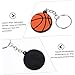 VANZACK 10Pcs Sports Ball Keychain Miniature Keyring Ornaments for Party Favors School Events and Creative Sports Keepsakes for All Occasions