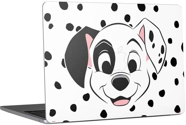 Skinit Decal Laptop Skin Compatible with MacBook Air 13in M4 (2025) - Officially Licensed Disney 101 Dalmatians Pattern Design