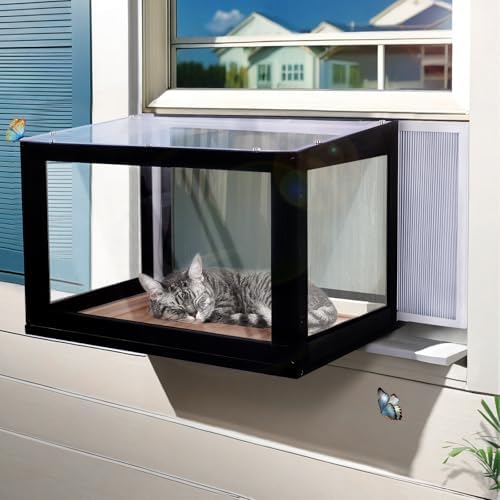 Cat Window Box Weatherproof Outdoor Cat Enclosure Window Catio Pe...