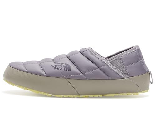 The North Face Women's Thermoball Traction Mule V Winter Shoe - Insulated & Water Repellent, Rubber Outsole, Transcendent Grey/Stone Slab, 7 by THE NORTH FACE - Image 4
