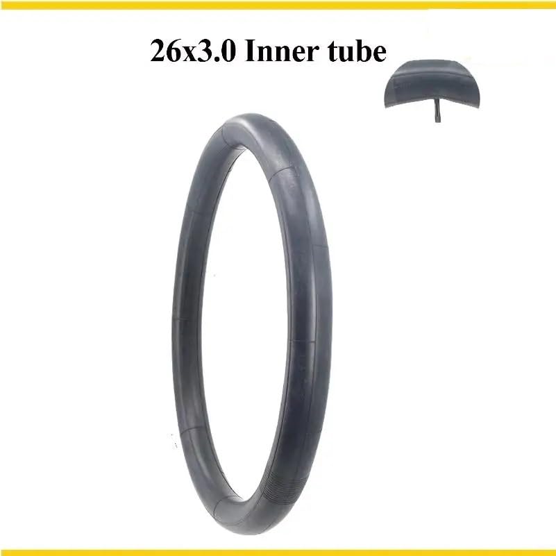 26 Zoll X 3,0 Butylkautschuk-Fahrradschlauch for Snowbikes, Fahrräder Und Geländefahrzeuge. Fahrradersatzteile,Teile
