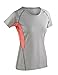 Spiro da Donna Fitness Tech TV Marl Maglietta, Donna, Fitness Tech Panel Marl, Grey, XL