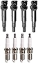 ENA Set of 4 Ignition Coil Pack Iridium Spark Plug Compatible with Mini Cooper 2007 2008 2009 2010 2011 2012 2013 Countryman Paceman 2014 2015 2016 1.6L Replacement for UF598 12137575010 1213755001