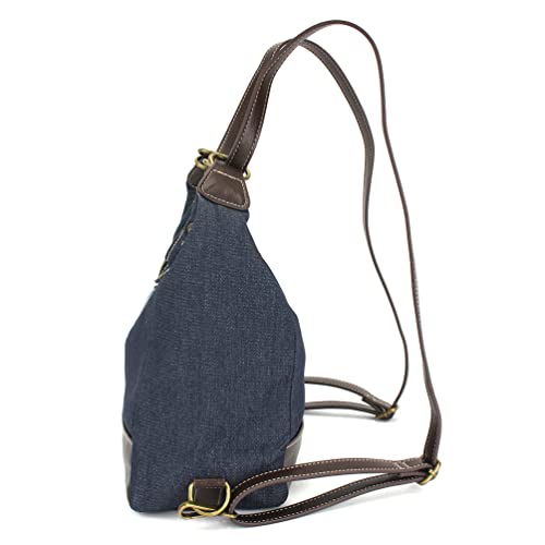 Chala Retro Convertible Purse - Mini Keychain Bear - Denim #TOP5