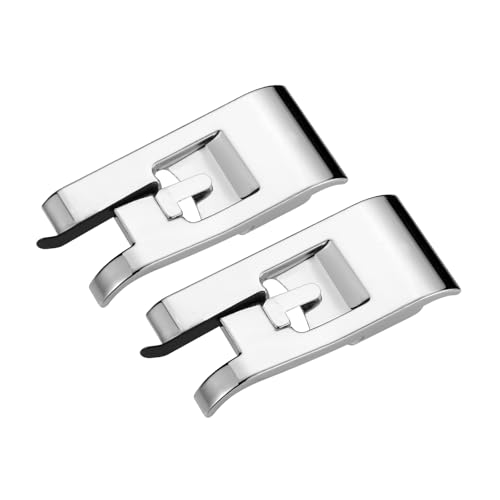2 Piezas Pie Prensatelas Overlock Universal para Máquinas miniatura 2
