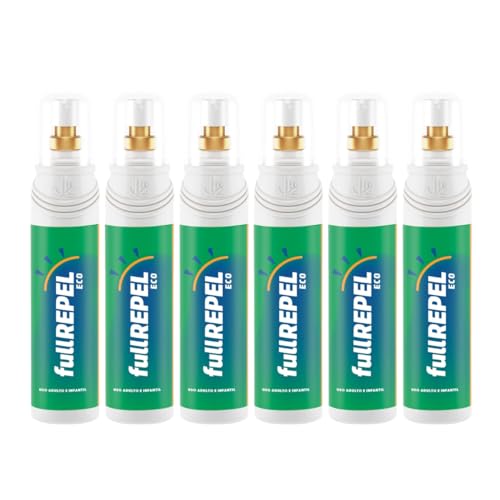 6 Repelentes De Mosquitos Fullrepel Com Icaridina Antidengue