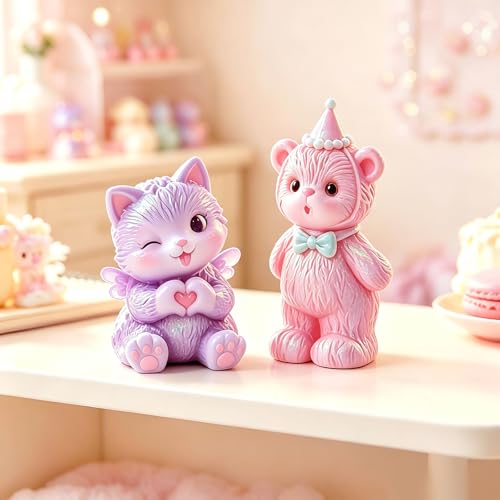 Moldes de silicona de animales para repostería en casa 7