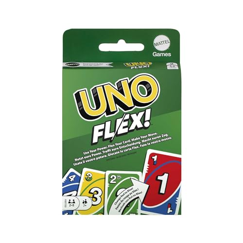 Mattel Games Bundle Pack - UNO Extreme! Kartenspiel (GXY75) + UNO Flex Kartenspiel (HMY99) mit Zufallsschleuder, Flex-Karten und Powerkarten für 2 bis 10 Spieler ab 7 Jahren – Bild 6