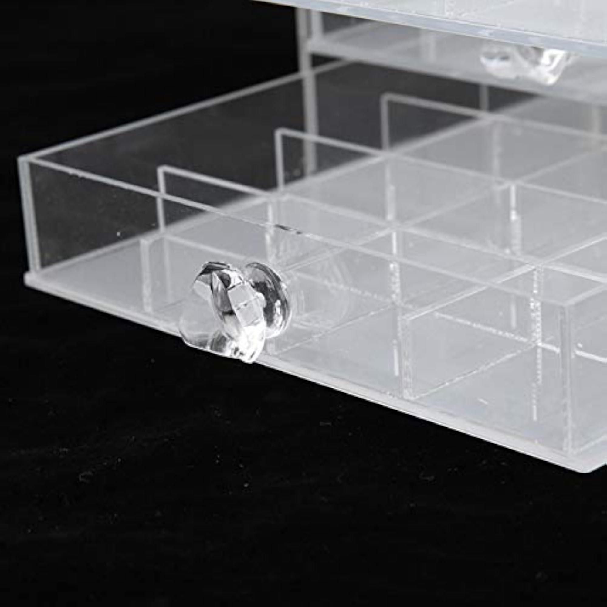Transparent Storage Box for Beauty Salon Use