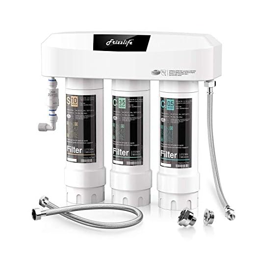 Frizzlife Under Sink Water Filter System SK99-NEW