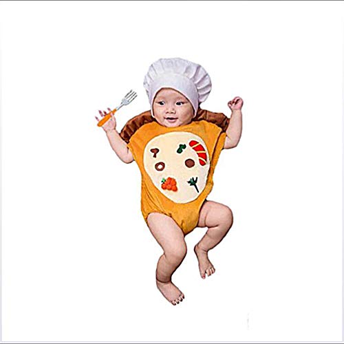 NROCF Disfraz de chef de fotografía – Pizza Luna llena Cien días...