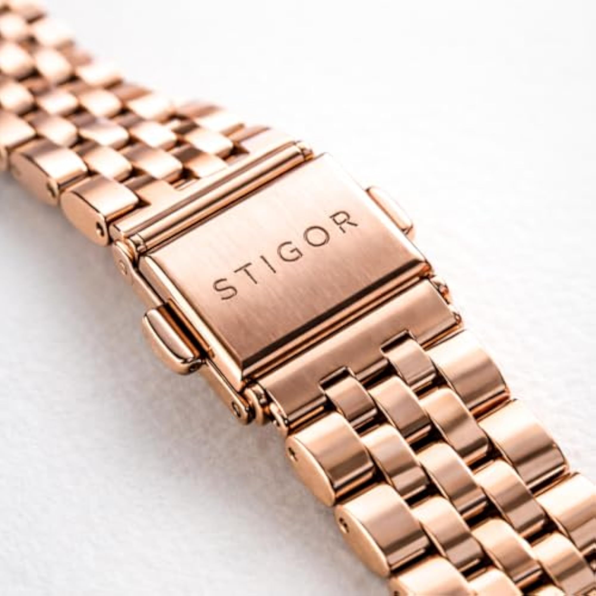 Women's Classic Petite Rose Gold Stainless Steel Analog Watch